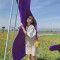 2017款】彭子 夏日感基础百搭宽松背带裙双口袋甜美学院风吊带连衣裙女1 M 杏色