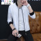 Mtiny男士防晒衣夏季2017新款韩版修身潮流帅气防晒服夹克 3XL185（适合160斤以下） 631白色