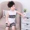 2017新品夏季儿童背心套装3夏季薄款男童5衣服童装女童坎肩夏装宝宝无袖两件套简约小清新多款多色可选 130cm 小飞侠背心套