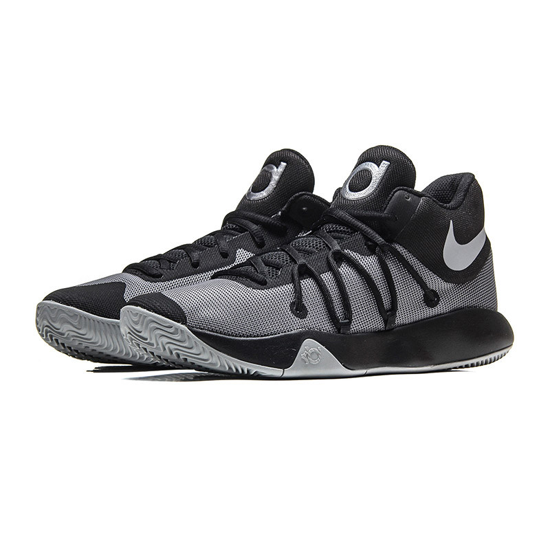 Nike耐克男鞋篮球鞋2017新款Zoom KD Trey 5缓震实战运动鞋921540 黑色 42.5码