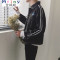 Mtiny男士外套春秋2017新款韩版休闲牛仔褂子衣服学生帅气修身百搭潮流 2XL 黑色