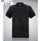 Mtiny唐装男士短袖夏季中老年汉服中年爸爸装夏装衬衫中式大码男装上衣 180 上河图深蓝色裤子