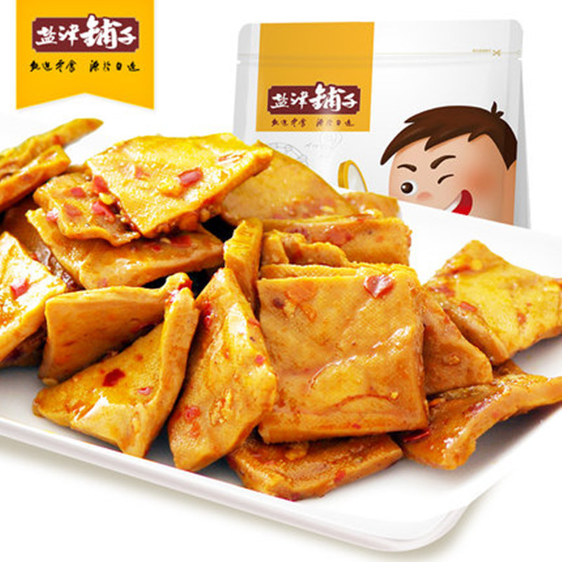 盐津铺子 传统风味豆干-麻辣牛肉味 168g