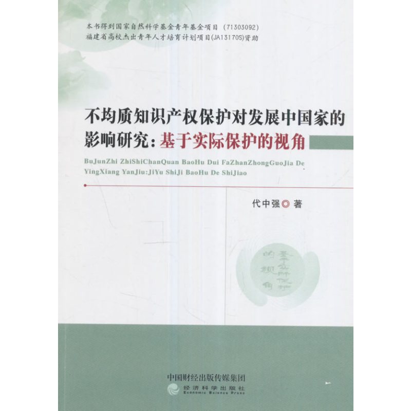 不均质知识产权保护对发展中国家的影响研究：基于实际保护的视角