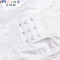 Mtiny少女蕾丝抹胸夏季防走光打底内衣女无肩带内搭性感裹胸学生围胸薄 均码 白色