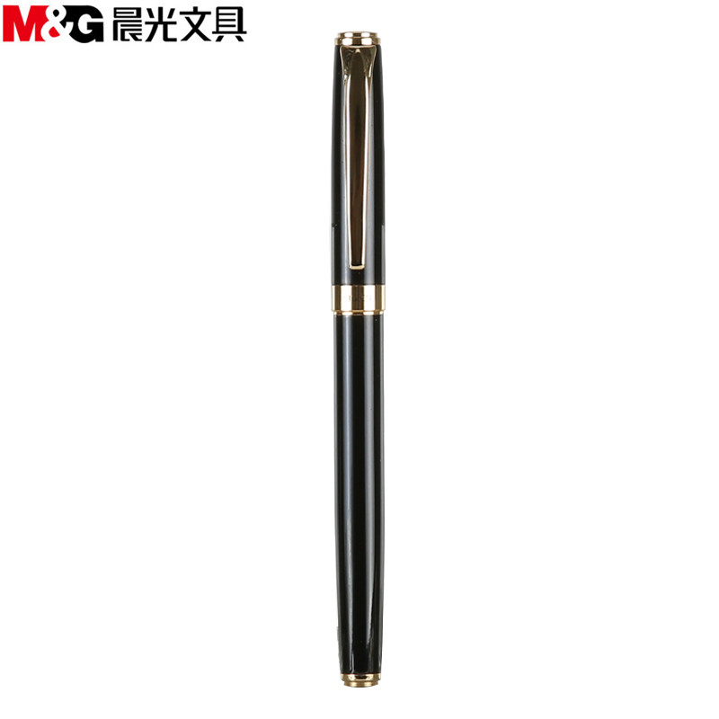 晨光(M&G)AFPY1602 优品商务钢笔 0.5mm签字笔礼品笔 水墨笔 黑色