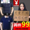 Mtiny夏季中年男士短袖T恤翻领大码中老年男装纯棉体恤衫40-50岁爸爸装 170适合120-140斤以下 32上青+16上青