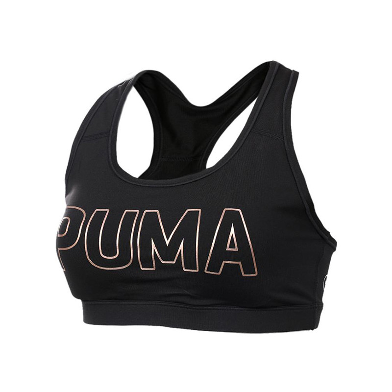 Puma/彪马 女装 2017秋季新款休闲透气运动文胸透气健身衣516005-01-02 L/AB 516005-01