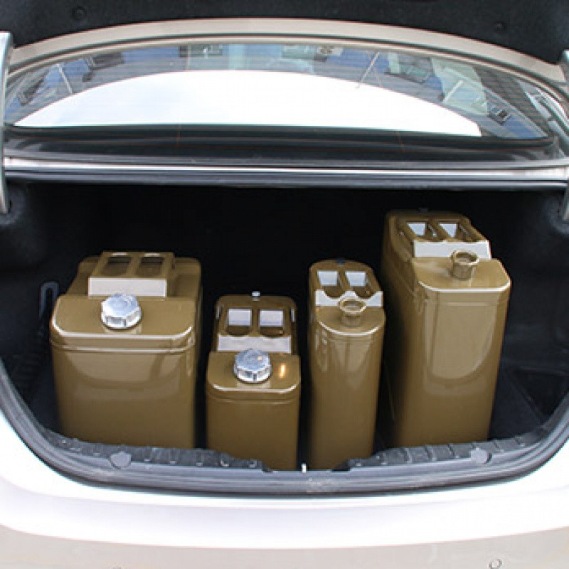 ib加厚加油汽油桶30升20升10升大铁皮便携柴油壶罐摩托汽车备用油箱