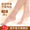 5双浪莎短丝袜 女士超薄透明包芯丝短袜子 女袜隐形短袜 春夏 5双装80D天鹅绒短袜 天鹅绒-黑色1+肤色3+咖啡1