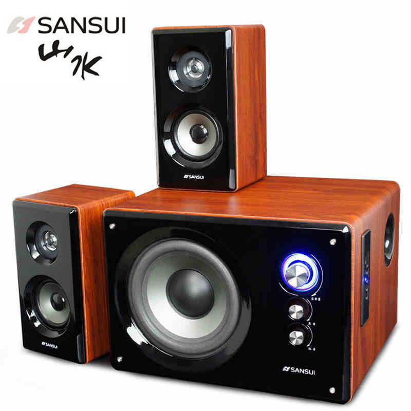 山水（sansui）80A蓝牙台式电脑多媒体音箱重低音炮音响