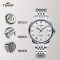 天梭(TISSOT)手表 力洛克系列 时尚 机械 自动机械表 商务 正装 情侣表 女士手表/男表T41.1.483.33 T41.1.423.53