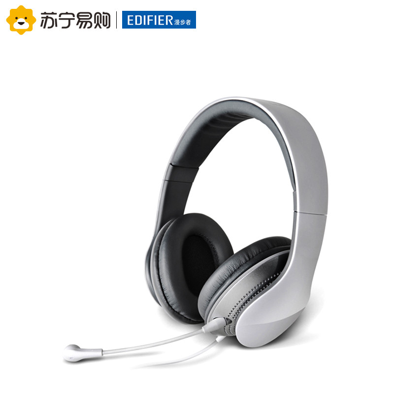 Edifier/漫步者 K830头戴式游戏耳机 影音语音HIFI重低音游戏耳麦 时尚白