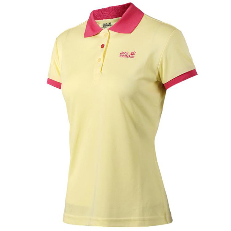 Jack Wolfskin/狼爪 女装 夏季女款休闲POLO衫短袖5006221-3073 XL(180/100A) 5006221-3073