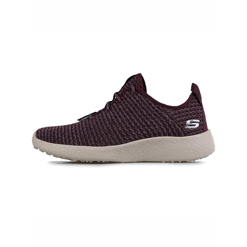 Skechers/斯凯奇 女鞋 秋季新款编织透气跑步鞋运动休闲鞋12789-PLUM