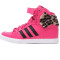 Adidas/阿迪达斯三叶草 女鞋 春季款内增高运动高帮休闲鞋板鞋|AF4386 AF4386 38.5/5.5