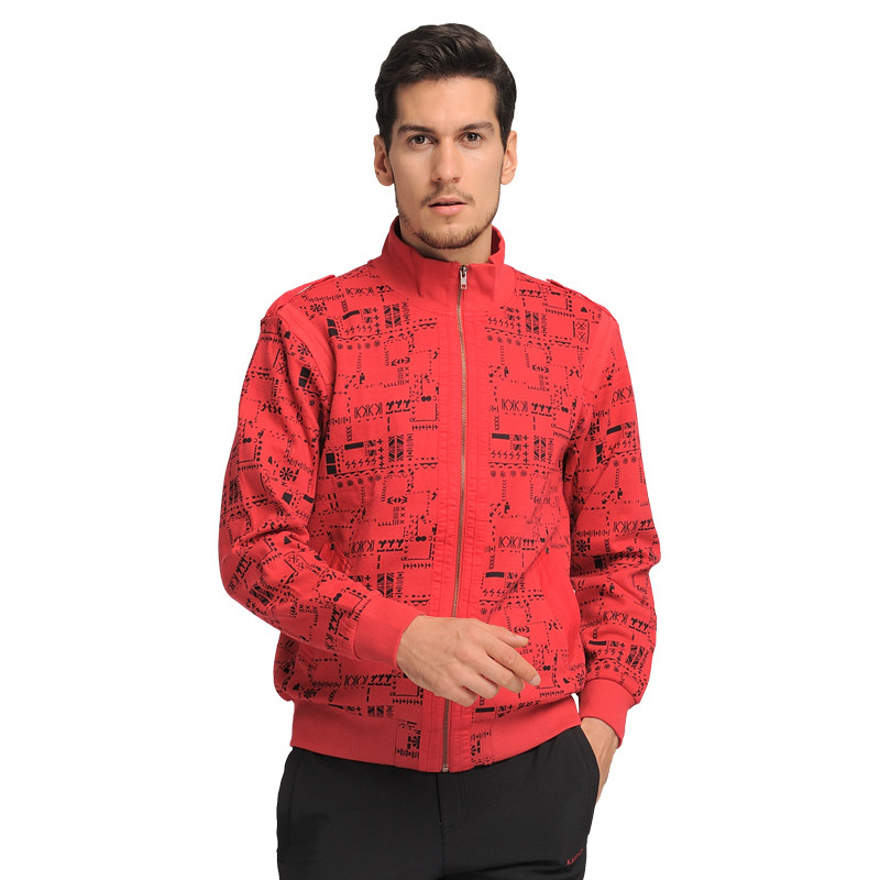 凯瑞摩(karrimor)新款男士运动卫衣 M 深红色