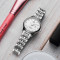 天王表(TIANWANG)手表 昆仑系列商务钢带女士机械表时尚潮流女表LS5876 玫瑰金