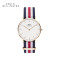 丹尼尔惠灵顿（DanielWellington）DW女士手表时尚简约尼龙表带石英情侣女表_1 DW00100030