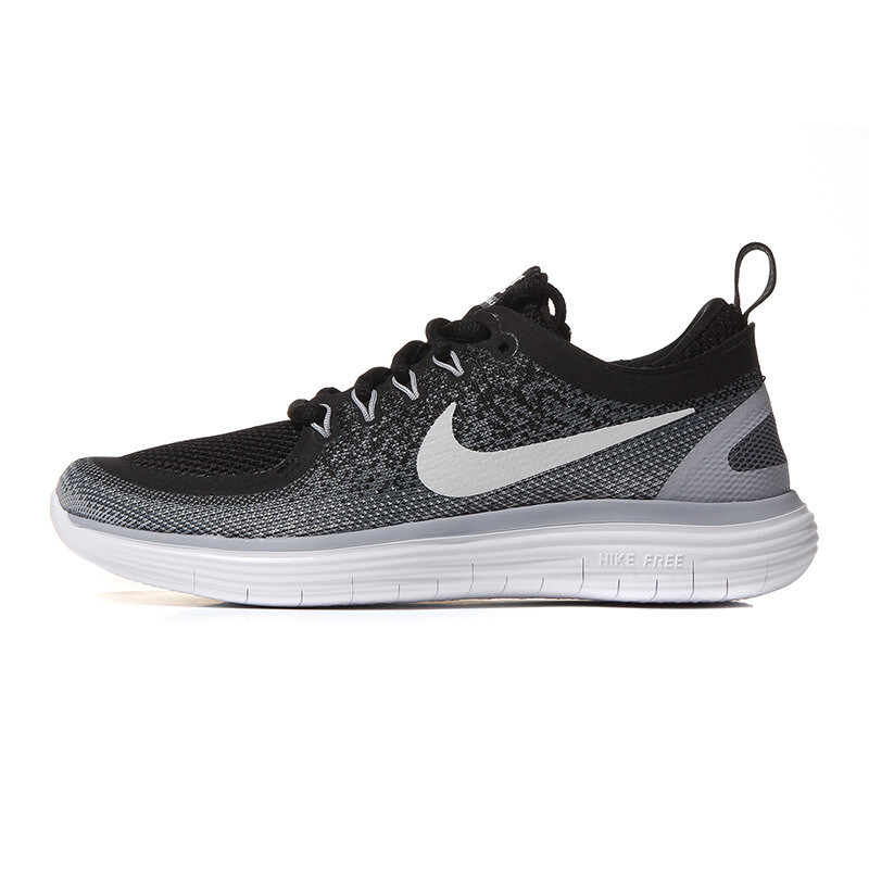 耐克NIKE2017新款女鞋跑步鞋跑步运动鞋863776-001黑+白+冷灰+深灰+狼灰 默认颜色 38.5