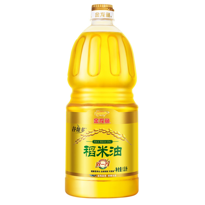 金龙鱼 稻米油1.8L*6桶