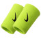 NIKE/耐克 加长护腕男士排篮球护具羽毛网球女运动正品健身护手腕带 绿色黑钩AC2287-710 均码2只装