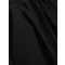吉服社秋季新款复古条纹褶皱休闲裤潮男日系复古松紧锥形裤九分裤 XXL 黑色