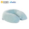 睡眠博士(AiSleep) 人体工学U型护颈椎记忆棉枕头 清凉蓝色 30*30*10cm 天蓝色 0.9*2.0m