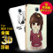 酷派5360手机壳卡通薄Coolpad5360保护套5360金属边框背盖电信4G2017 电镀款-气质银-送高清膜