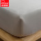北极绒(Bejirog)家纺 纯棉床笠单件全棉床单床罩1.5米保护套1.8m床垫套 天兰 180×200cm