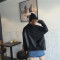 bw9新款春秋韩版宽松原宿风bf机车皮衣大码棒球服宽松外套女PU皮学生夹克