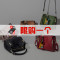 818款斜挎包女迷你小包包2017新款韩版百搭单肩包女包夏天手提包水桶包 棕色小号