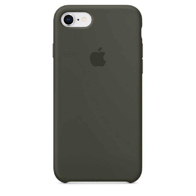 苹果（Apple） iPhone 8/7 硅胶保护壳 MR3N2FE/A深橄榄色