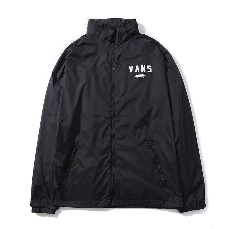 范斯VANS男装休闲夹克外套2017新款VN0A3D9YBLK XXL 黑色