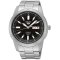 精工（SEIKO）日本原装进口5号机械男表智慧夜光防水商务休闲简约大气全自动男士钢带手表SNKN13J1 SNKN13J1