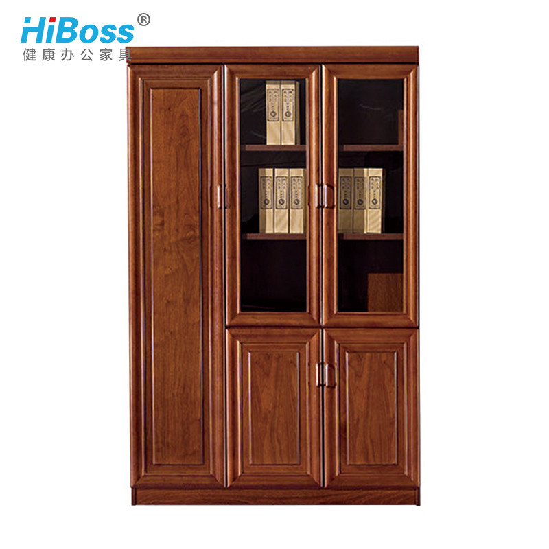 HiBoss 办公家具办公柜文件柜油漆柜资料柜 左三门W1350*D400*H2000（单位:组）