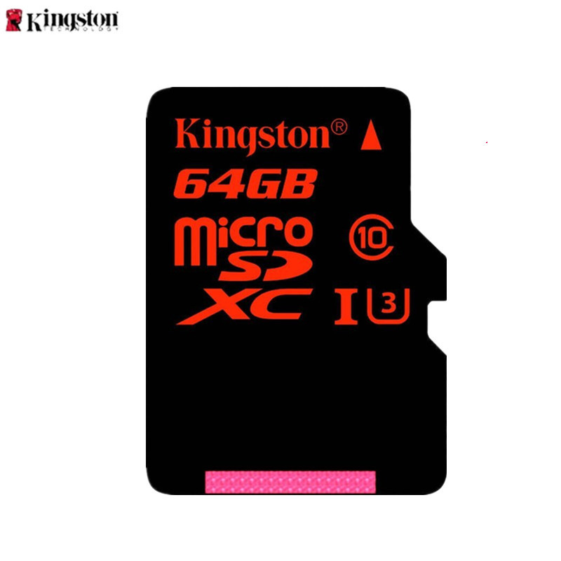 金士顿（Kingston（SDCA3）64GB 90MB/s SD Class10 UHS-I U3高速存储卡