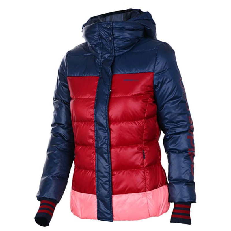 Adidas/阿迪达斯 女装 NEO 防风连帽保暖透气舒适夹克外套羽绒服|AY5782 M(165/88A) AY5782