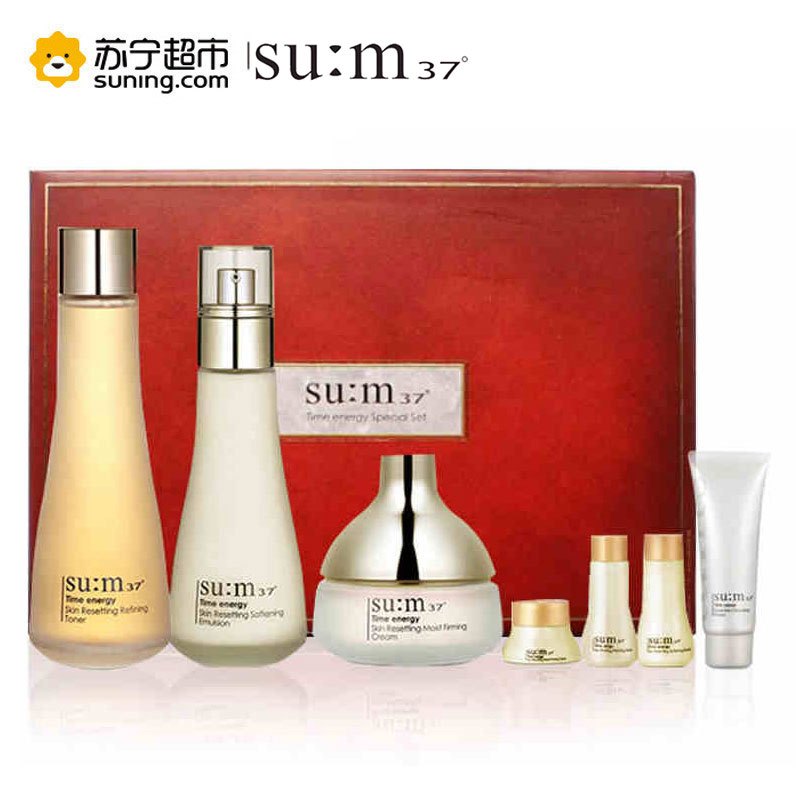 苏秘37°呼吸时光肌底系列礼盒6件套(390ml）