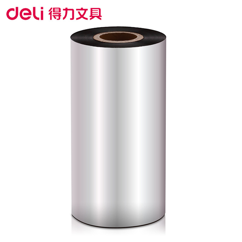 得力(deli)81602树脂基碳带 110mm*300m/卷