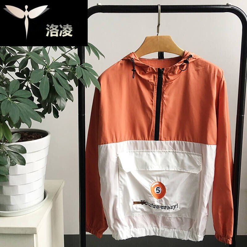 男八色台球夹克8色4码 XL 橙色