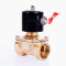 常闭电磁阀水阀AC220V气阀DC24VDC12V2分3分4分6分1寸现货6分AC220V 206分DC24V