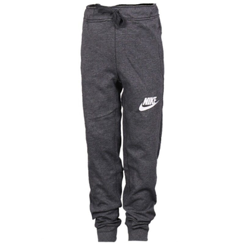 耐克NIKE男童裤2018春新款透气针织运动裤长裤 深灰856174-071 XS