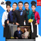 bw9新款好先生厨师服长袖酒店工作服秋冬装男女饭店西餐厅后厨房餐饮制服 185XXXXL 黑色上衣（送领结）