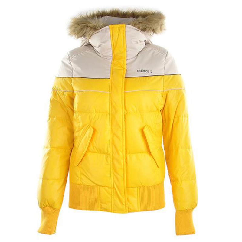 Adidas/阿迪达斯 NEO女装外套冬季新款防风保暖羽绒服|M39722 L(170/92A) M39722