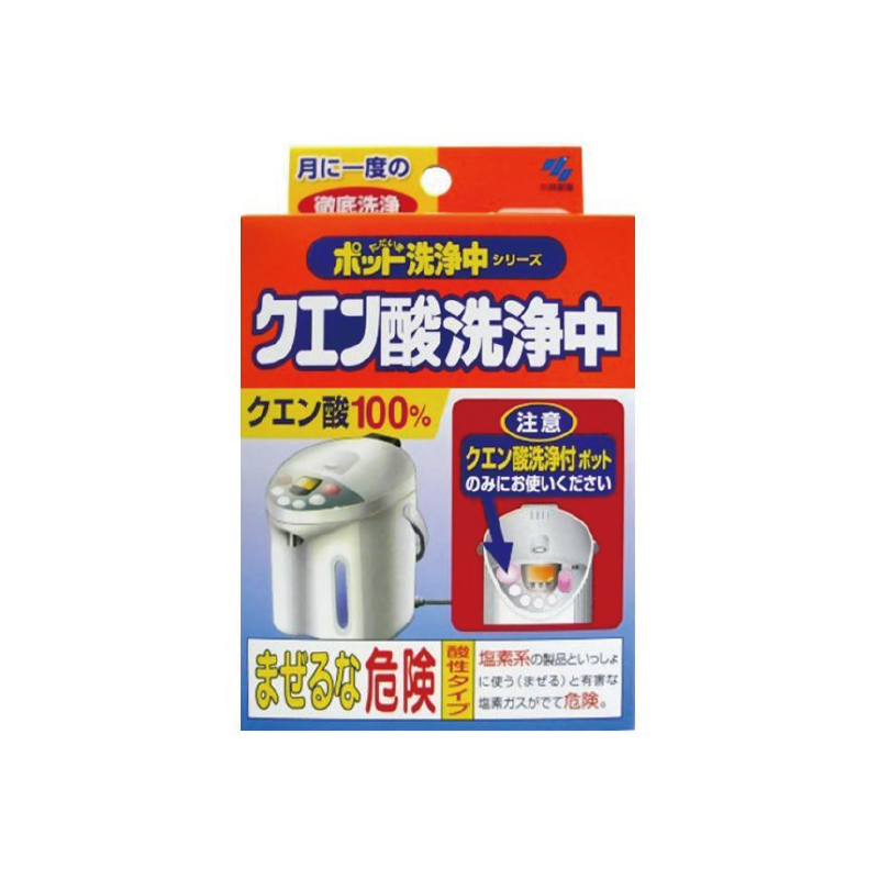 小林制药(KOBAYASHI) 柠檬酸电热水壶/热水瓶清洁剂 120克/盒