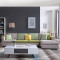 左右布艺沙发 简约现代大小户型客厅家具组合 可拆洗布艺沙发DZY2509 转二件正向+休单（配色咖啡58-7C））