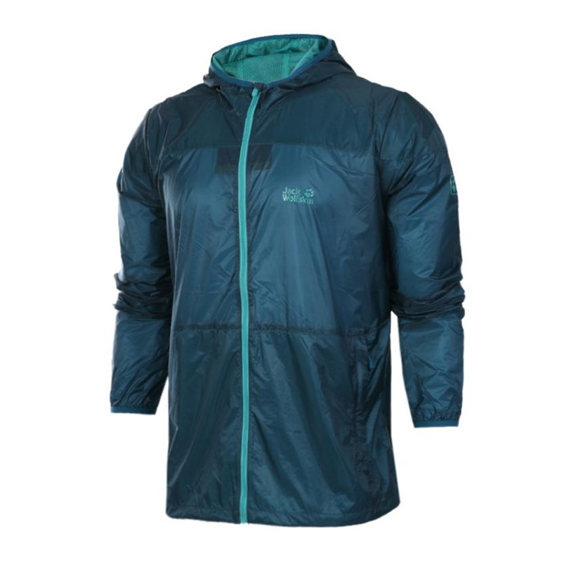 Jack wolfskin/狼爪 男装 新款运动休闲户外风衣透气皮肤衣外套|5008381-1800