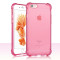 捷力源苹果iPhone6/6S/5/5s气囊防摔手机壳6plus小蛮腰防滑TPU保护套iphone5/5s 4.7寸苹果7/8防摔-红色