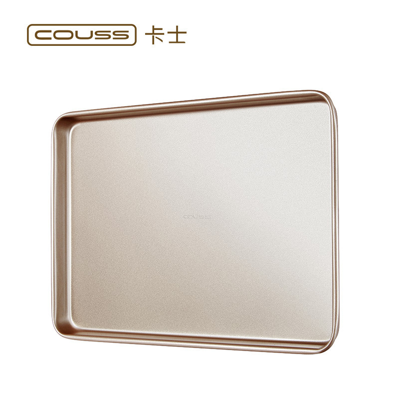 卡士(COUSS)CM-720 15寸长方形不沾油烤盘（浅）